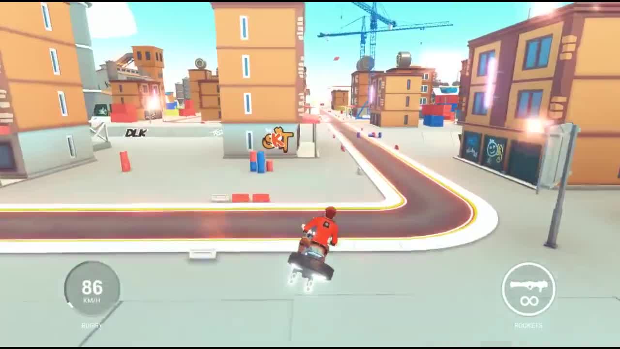 BulletVille bike gameplay.